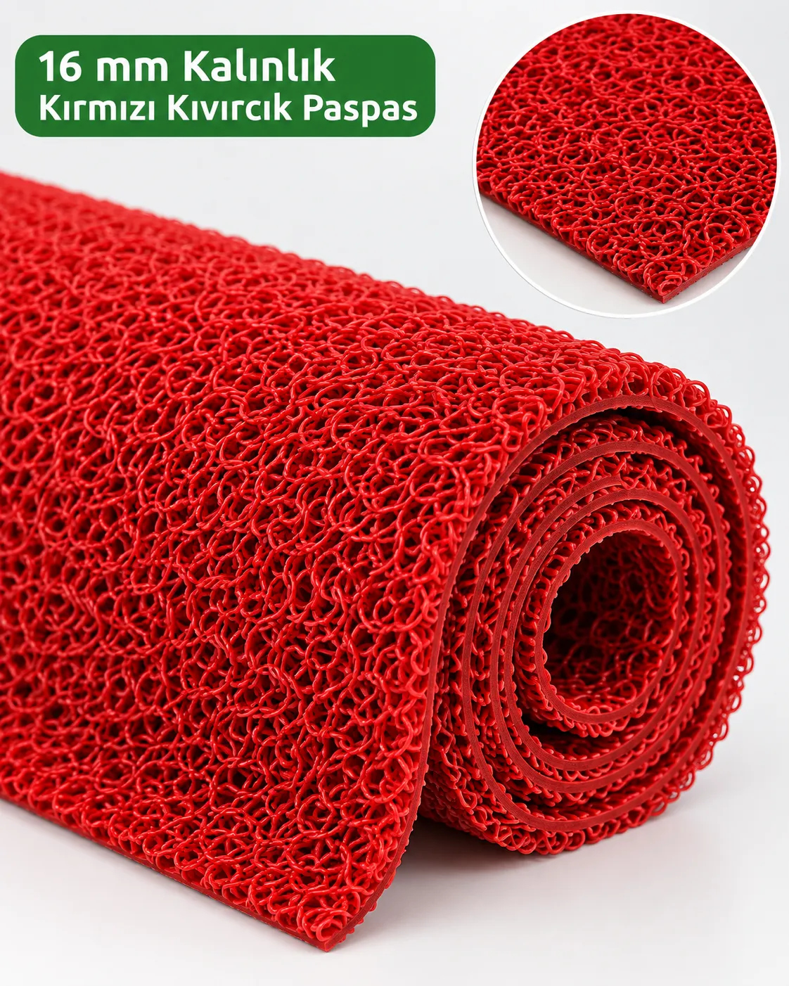 kıvırcık paspas kırmızı kıvırcık paspas kırmızı